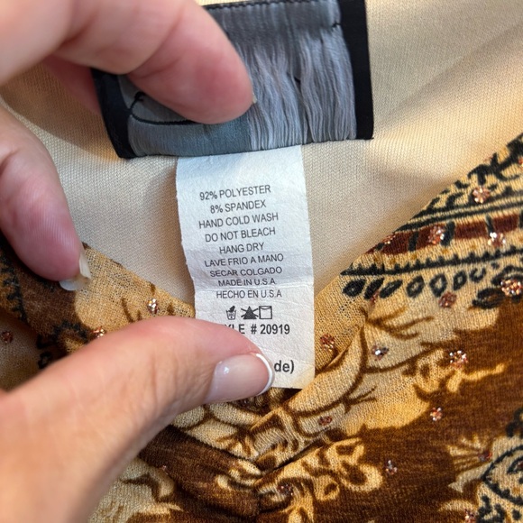 Y2K Vintage Tank Top Gemini XL Babydoll asymmetrical hem - Picture 5 of 10